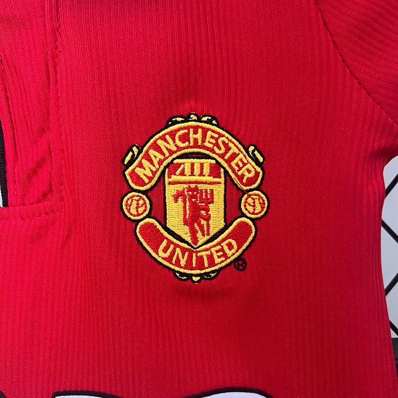 KIDS KIT RETRO MANCHESTER UNITED 1998/99 FAN