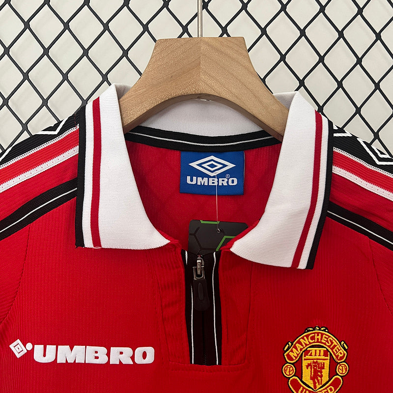 KIDS KIT RETRO MANCHESTER UNITED 1998/99 FAN