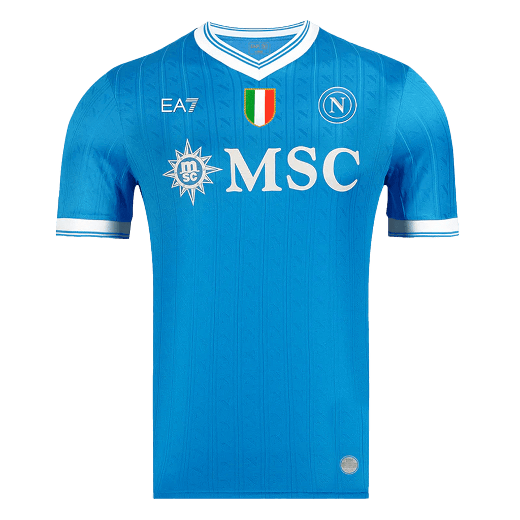 Player Version Napoli Home Football Shirt 2025/26 Blue