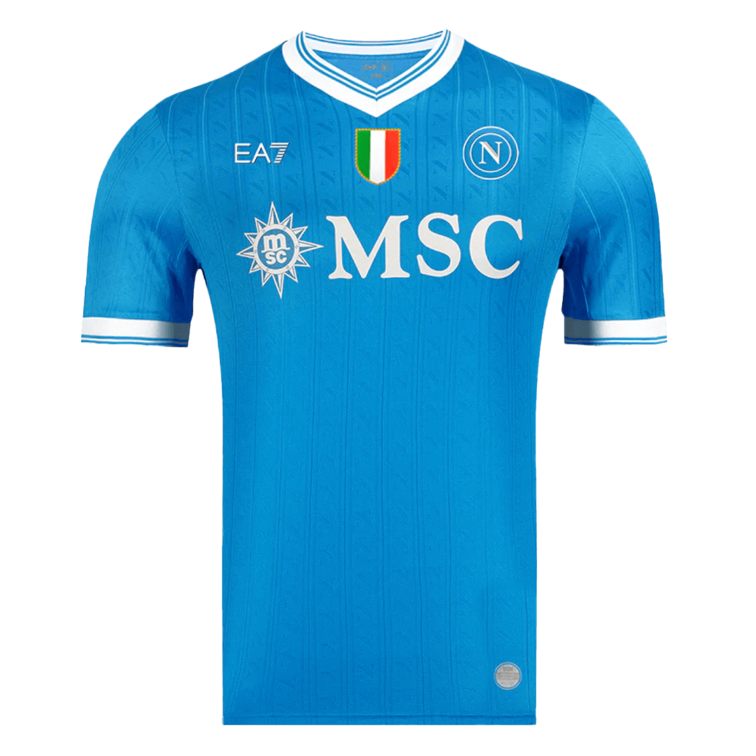 Player Version Napoli Home Football Shirt 2025/26 Blue
