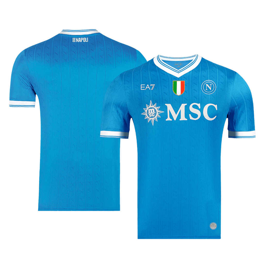 Player Version Napoli Home Football Shirt 2025/26 Blue