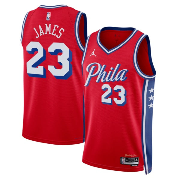 Men's Philadelphia 76ers #23 LeBron James 2026  Stitched Jersey