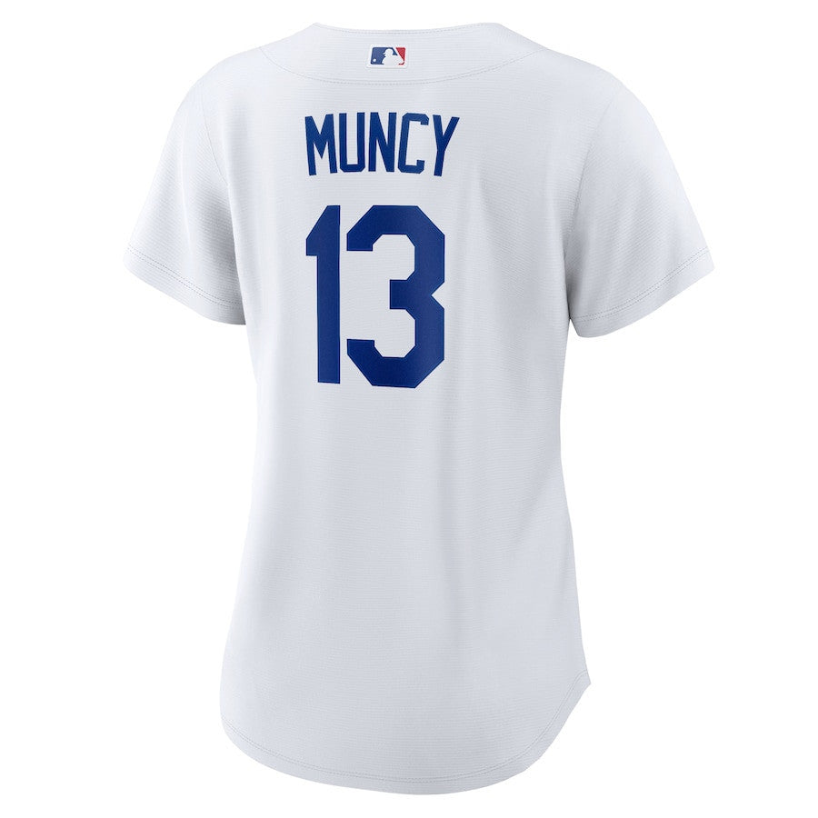 Max Muncy 13 Los Angeles Dodgers Women's Home Jersey - White