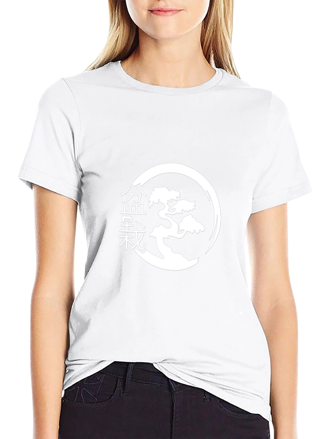 Bonsai Tree Graphic Tee - Black