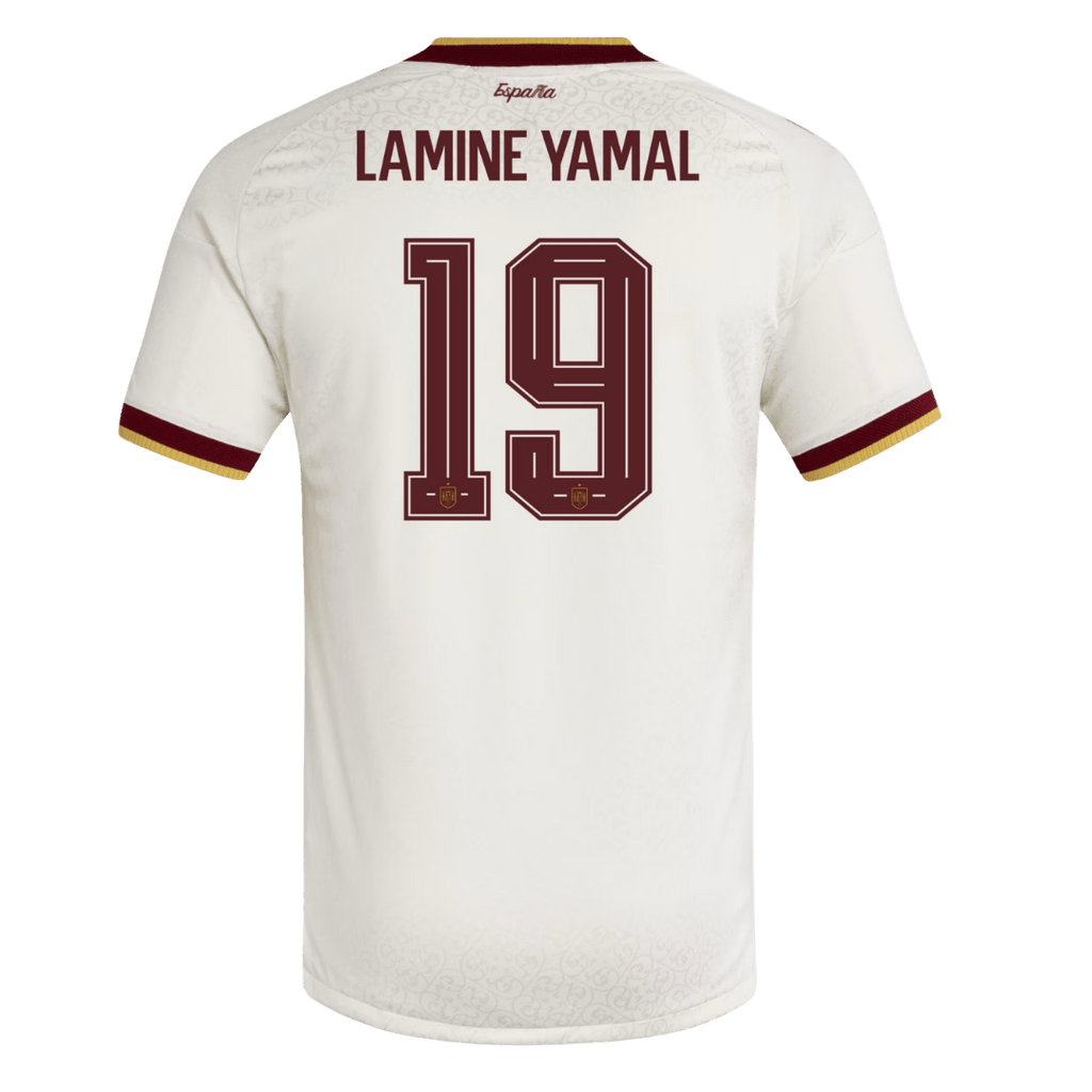 Player Version LAMINE YAMAL #19 Spain Away Soccer Jersey 2026