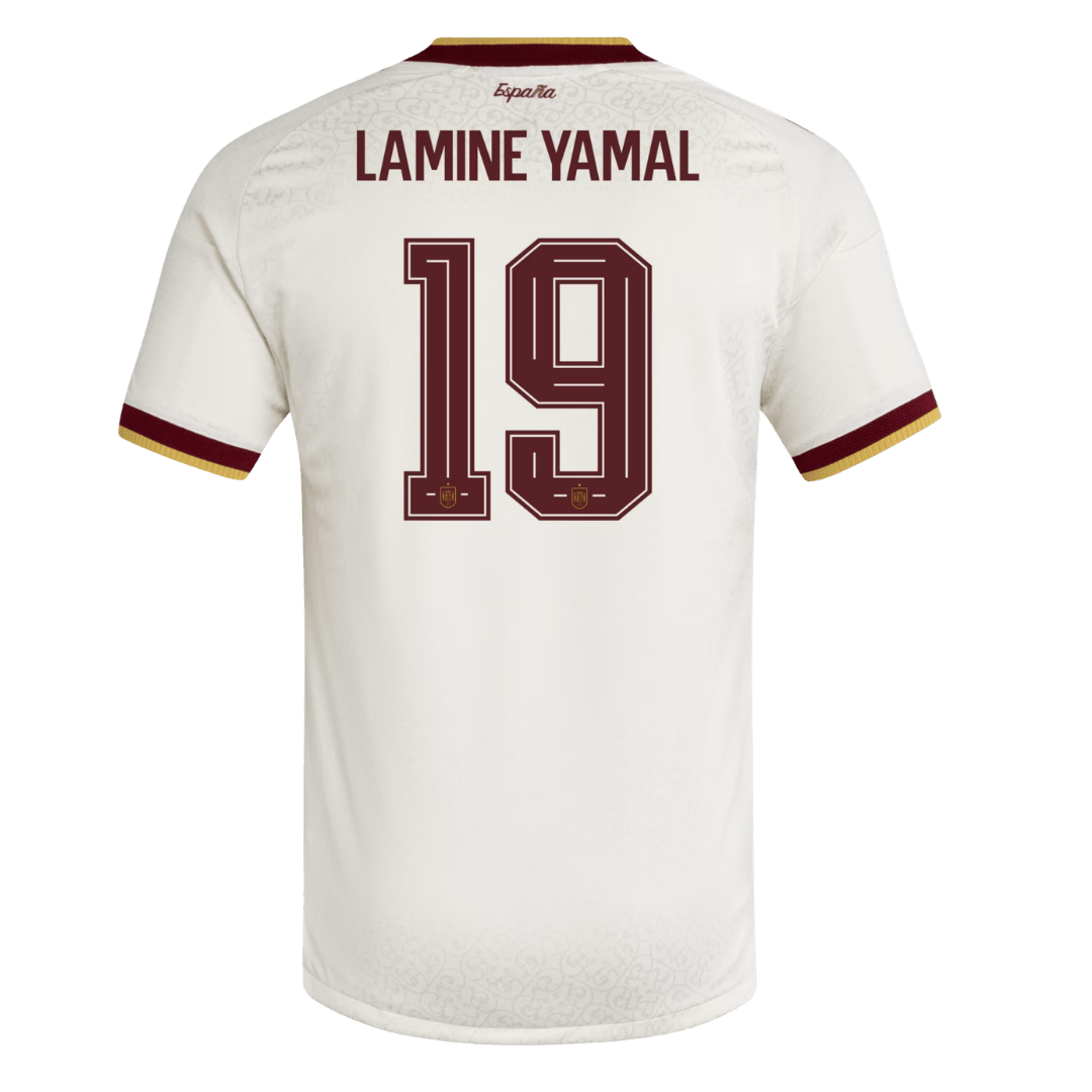 Player Version LAMINE YAMAL #19 Spain Away Soccer Jersey 2026