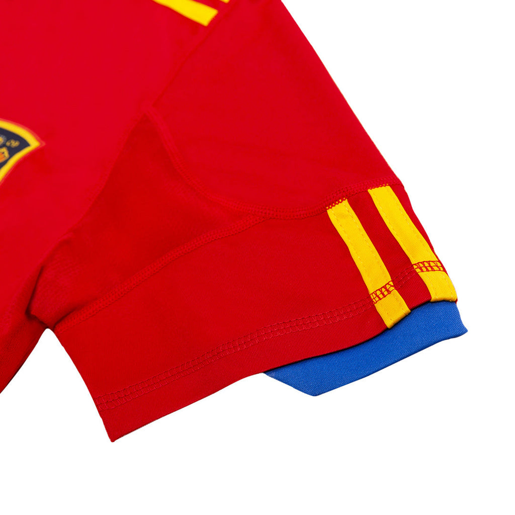 Retro A. INIESTA #6 2010 Spain Home Football Shirt