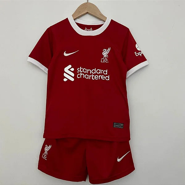 KIDS KIT LIVERPOOL HOME 23/24  Soccer