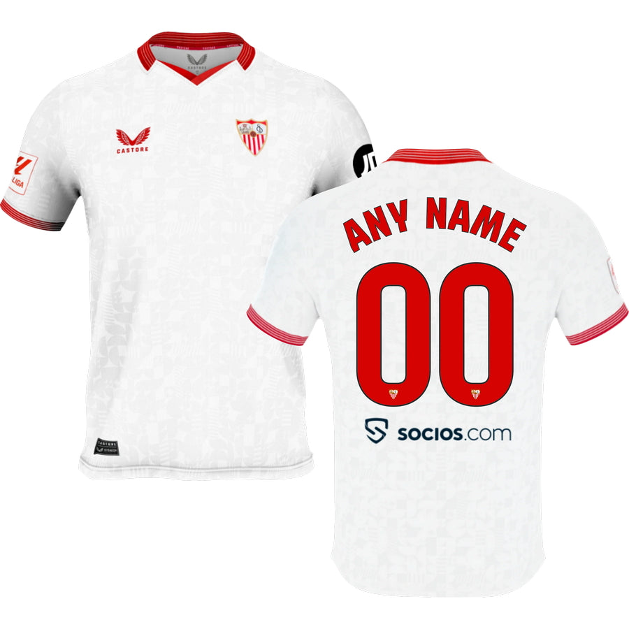 SEVILLA FC HOME STADIUM JERSEY 2023/24 MEN`S Soccer