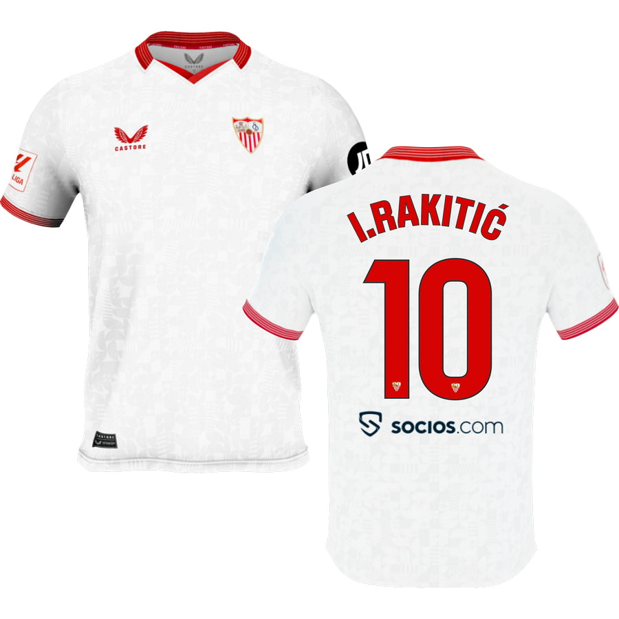 SEVILLA FC HOME STADIUM JERSEY 2023/24 MEN`S Soccer