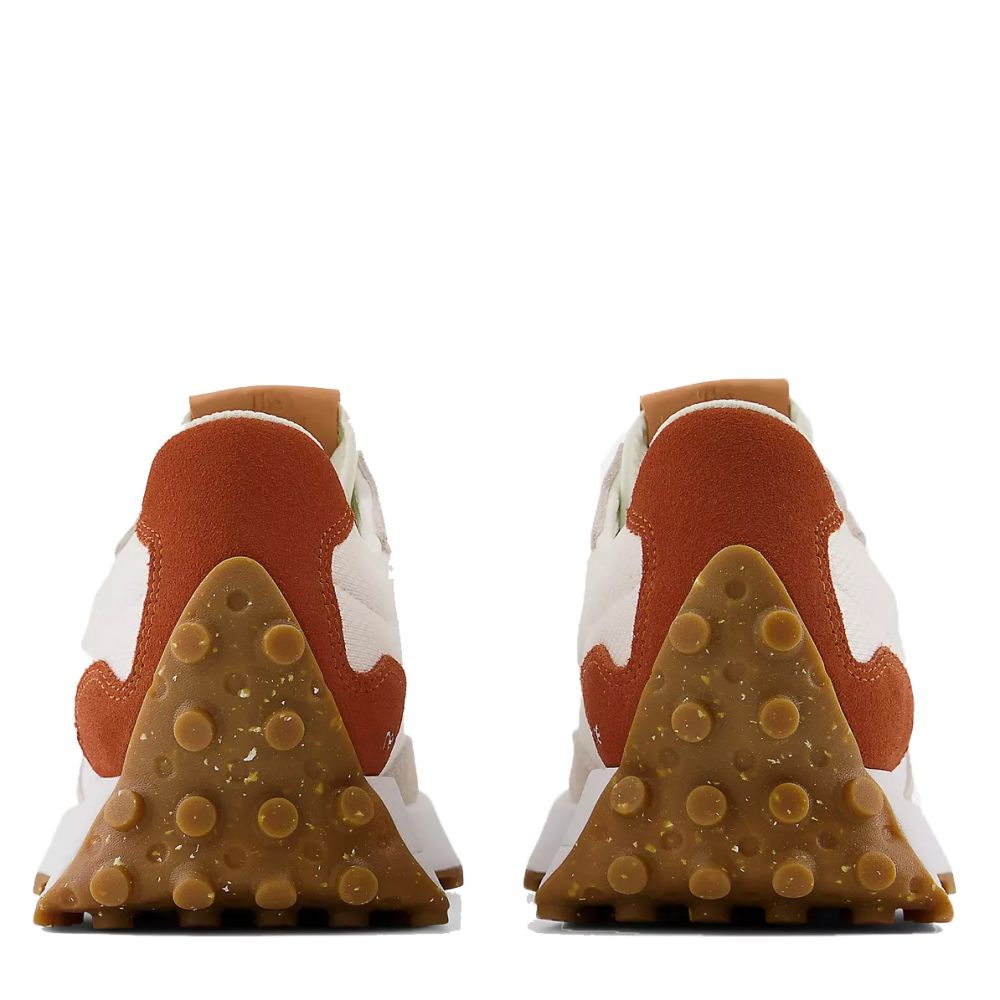 New Balance Women's 327 in Sea Salt with Rust Oxide Shoe