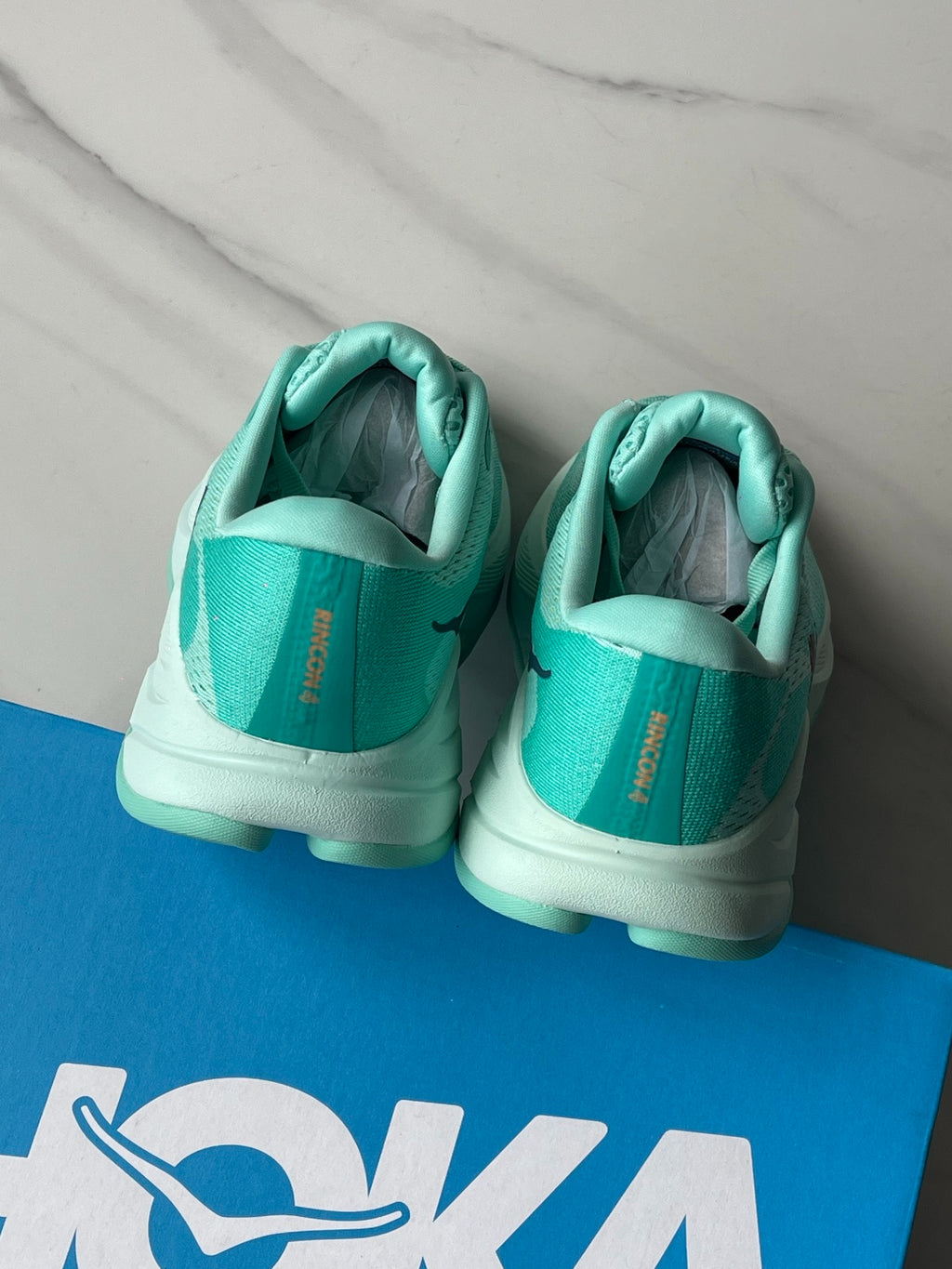Hoka Rincon 4 Running Shoe Mint Green | Light Lake Green Shoe