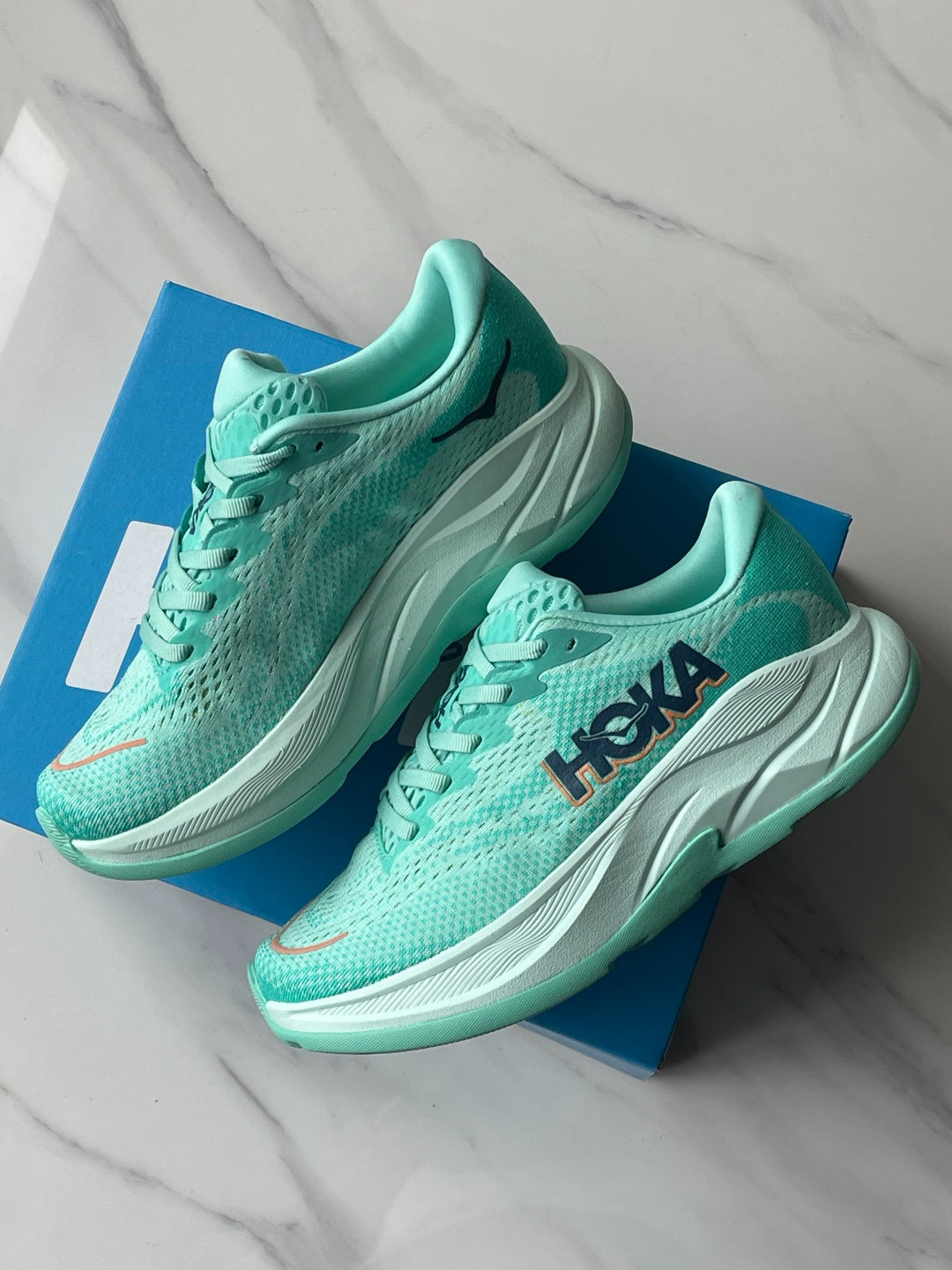 Hoka Rincon 4 Running Shoe Mint Green | Light Lake Green Shoe