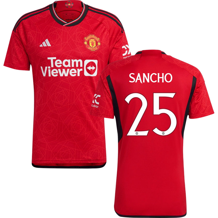 MANCHESTER UNITED HOME STADIUM JERSEY 2023/24 MEN`S Soccer