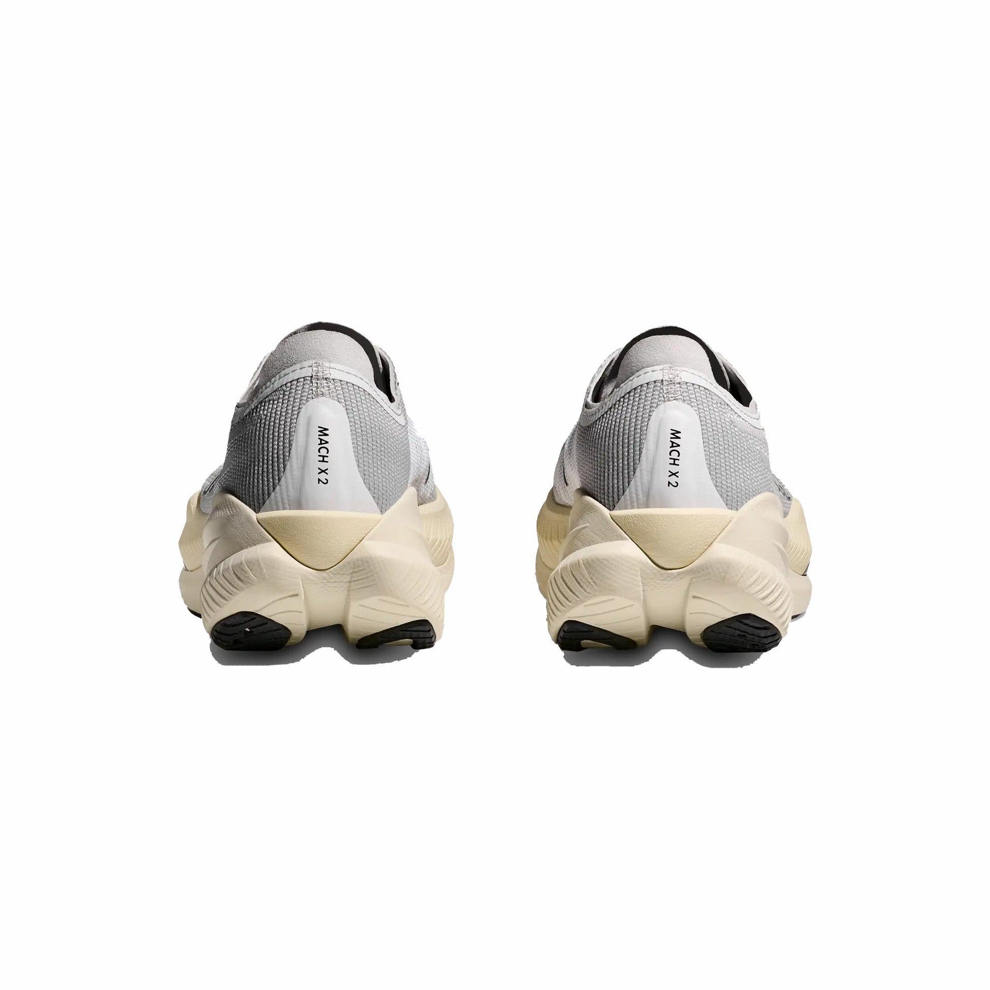 Hoka Unisex Mach X2 (White/Cosmic Grey) Shoe