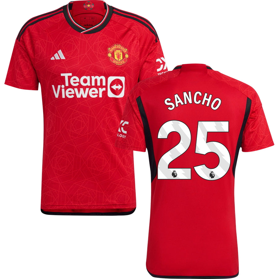MANCHESTER UNITED HOME STADIUM JERSEY 2023/24 MEN`S Soccer
