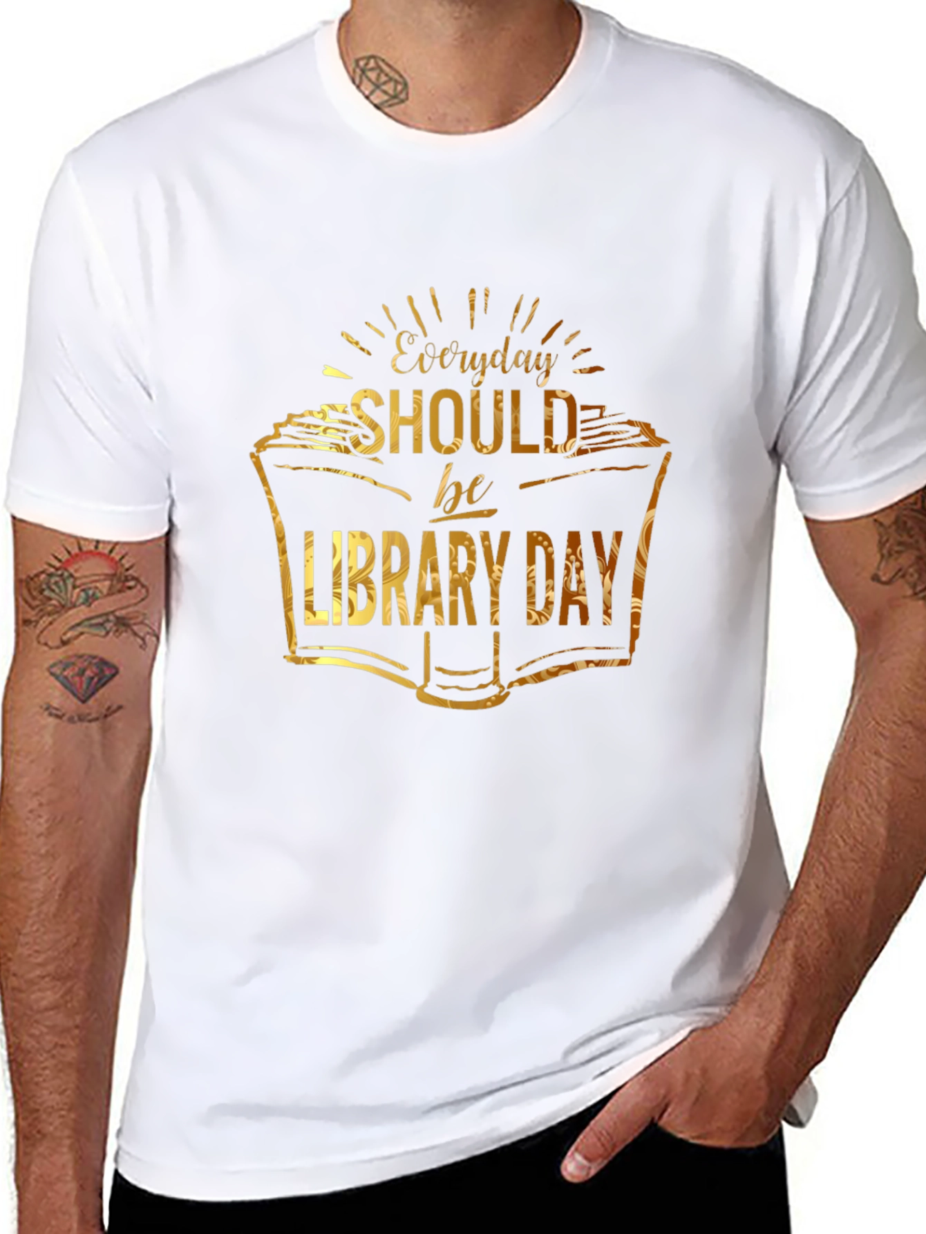 Everyday Should be Library Day T-Shirt