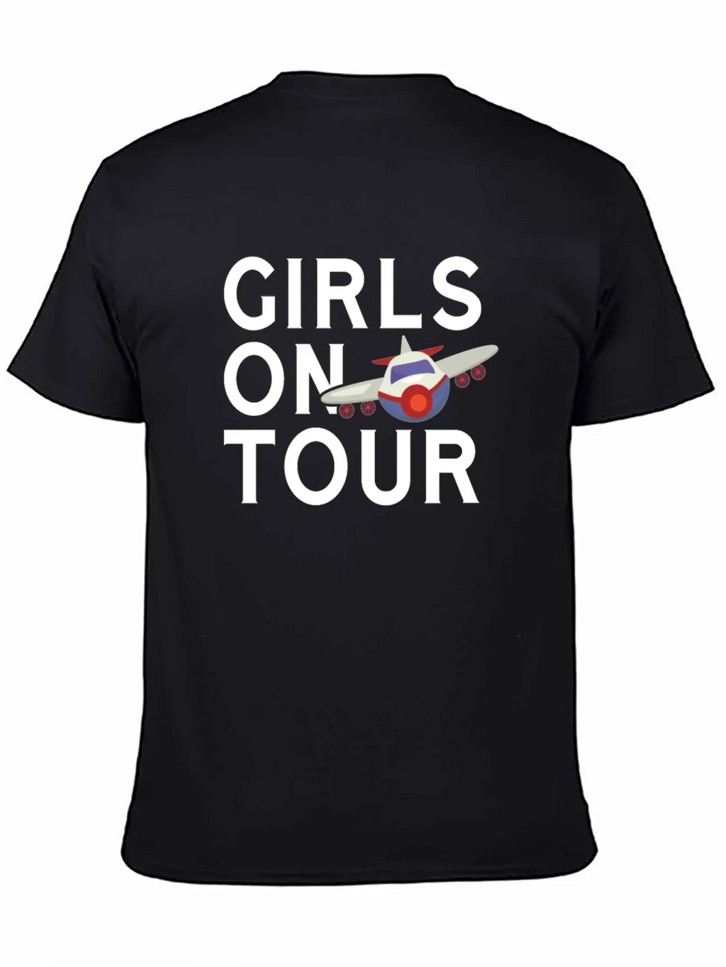 Girls on Tour T-Shirt | Airplane Design
