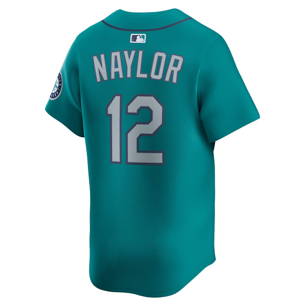 Josh Naylor 12 Seattle Mariners Alternate Limited Men Jersey - Teal