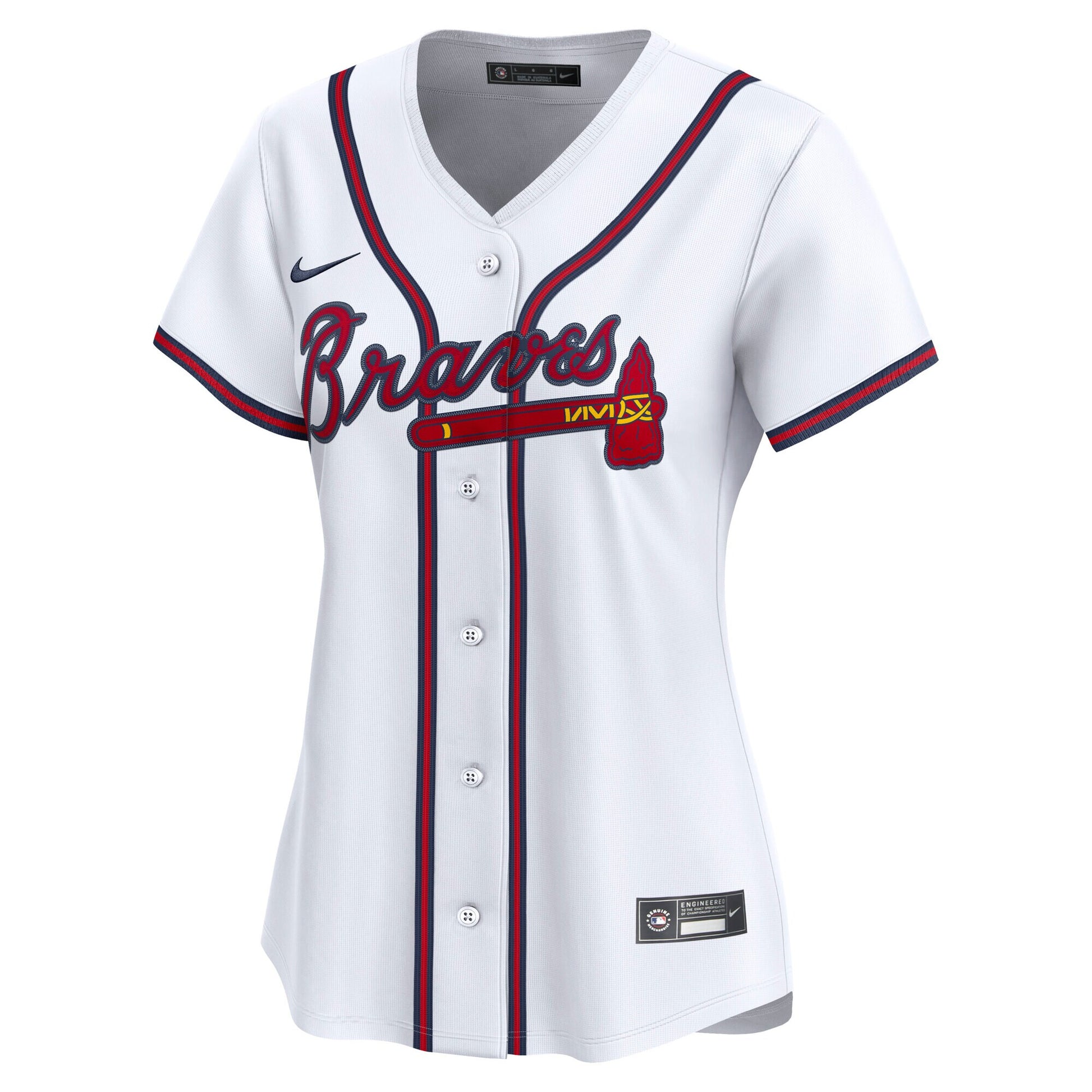 Atlanta Braves Nike Women's Home Limited Jersey - White