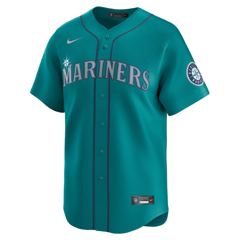 Josh Naylor 12 Seattle Mariners Alternate Limited Men Jersey - Teal