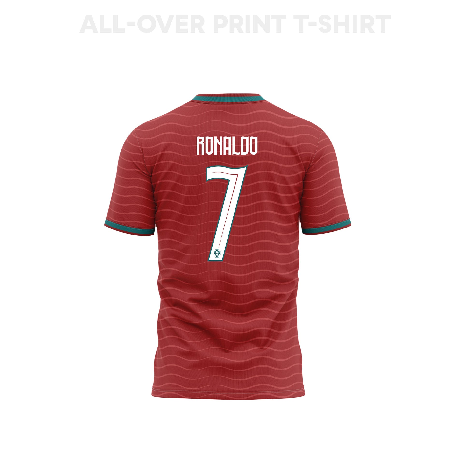 Cristiano Ronaldo 7 Portugal 2026 Home 3D T-Shirt Fully Printed Soccer  – Unisex, Red