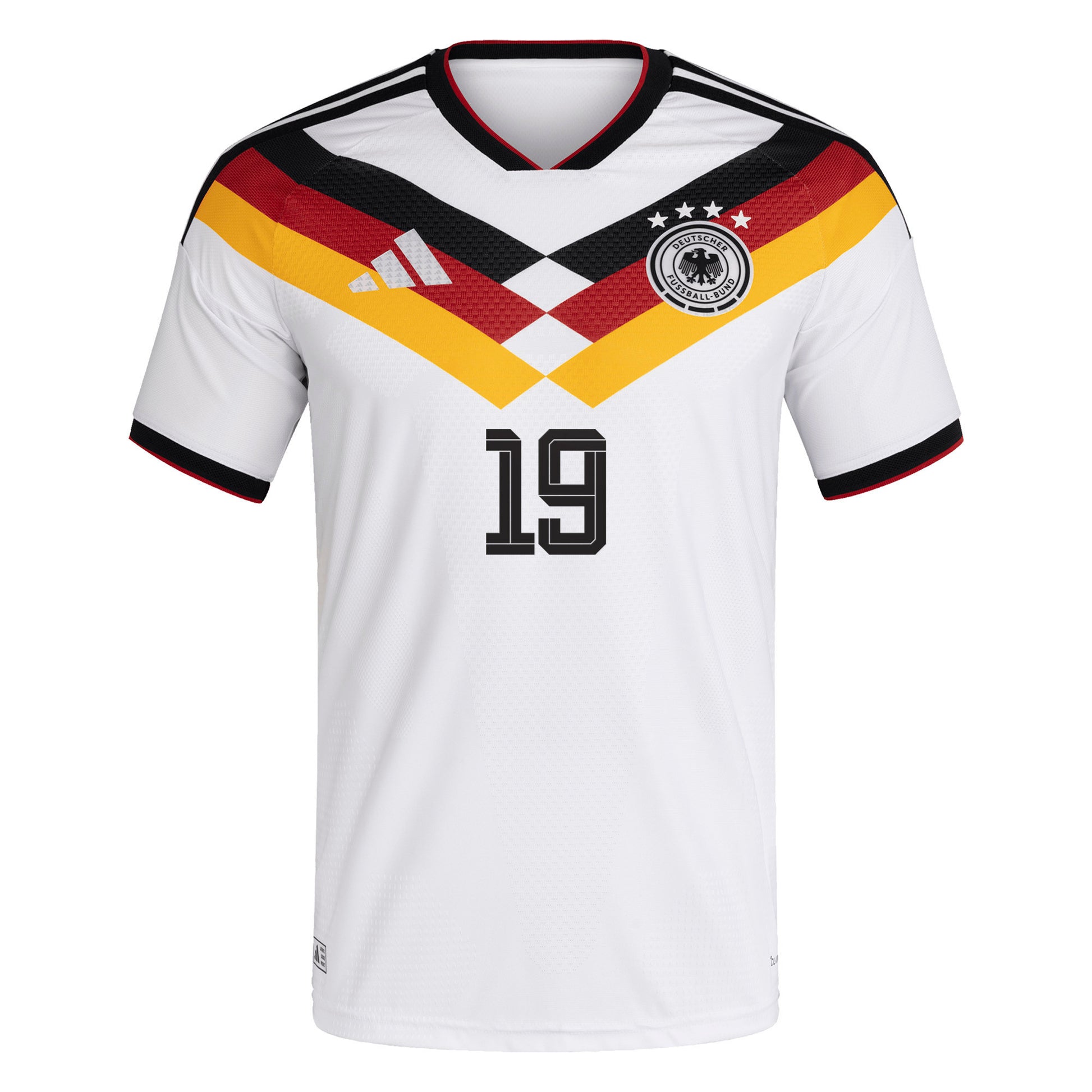 Leroy Sané 19 Germany National Team 2026 Home Soccer Jersey - Men, White