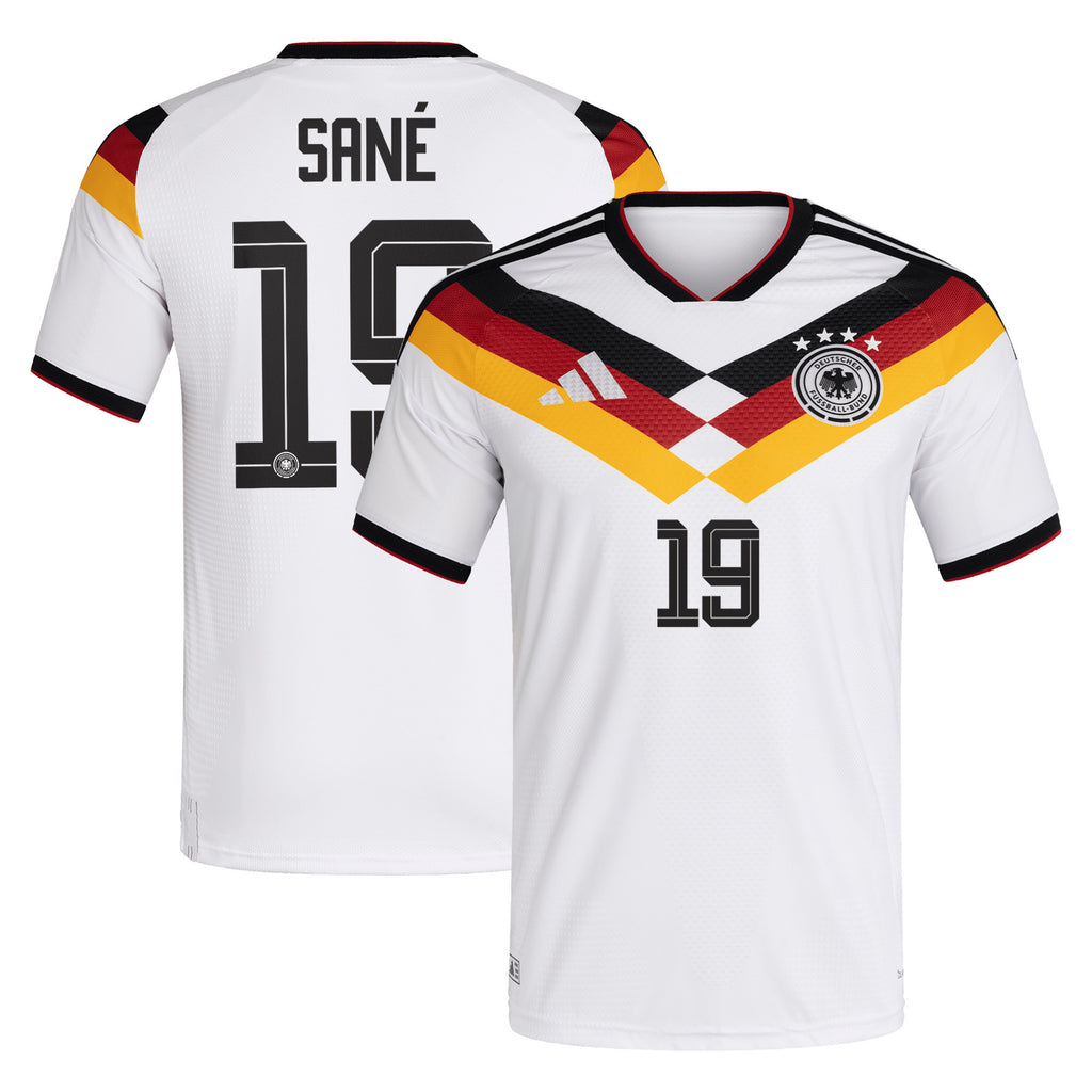 Leroy Sané 19 Germany National Team 2026 Home Soccer Jersey - Men, White