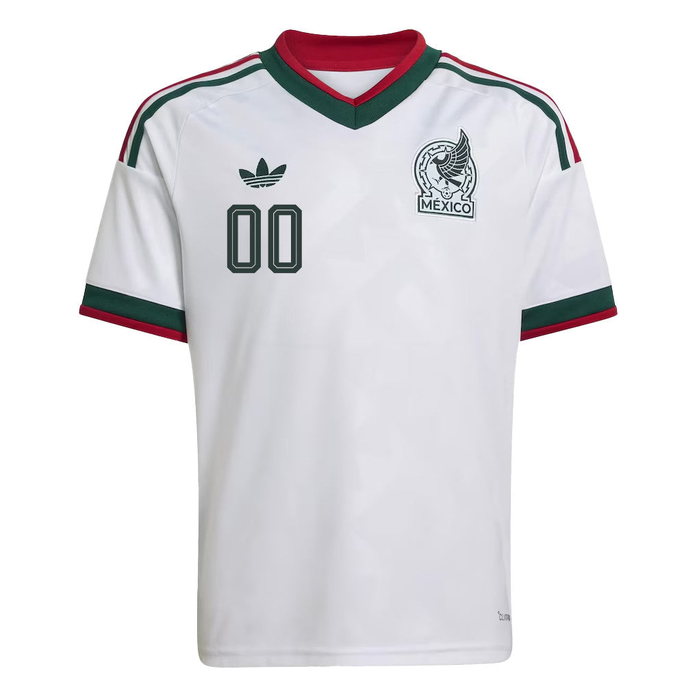 Mexico National Team 2026 Youth Away Soccer Jersey - White