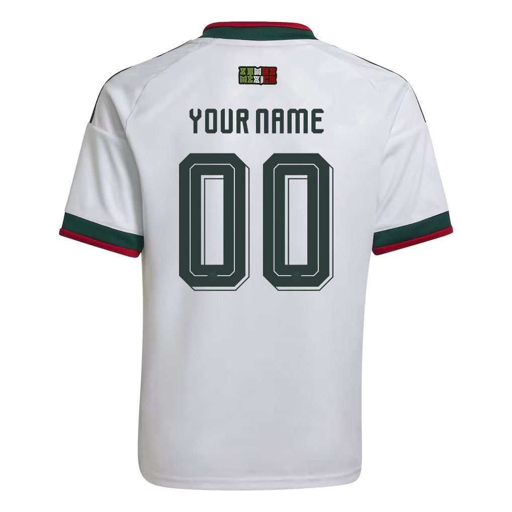 Mexico National Team 2026 Youth Away Soccer Jersey - White