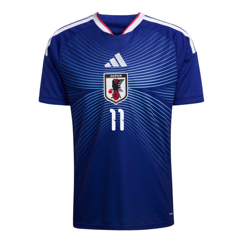 Daizen Maeda 11 Japan National Team 2026 Home Soccer Jersey - Blue, Men