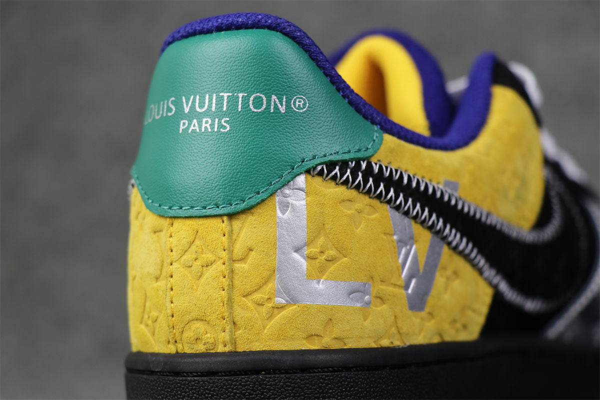 LV x Air Force 1 Low 'Multi-Color Patchwork'
