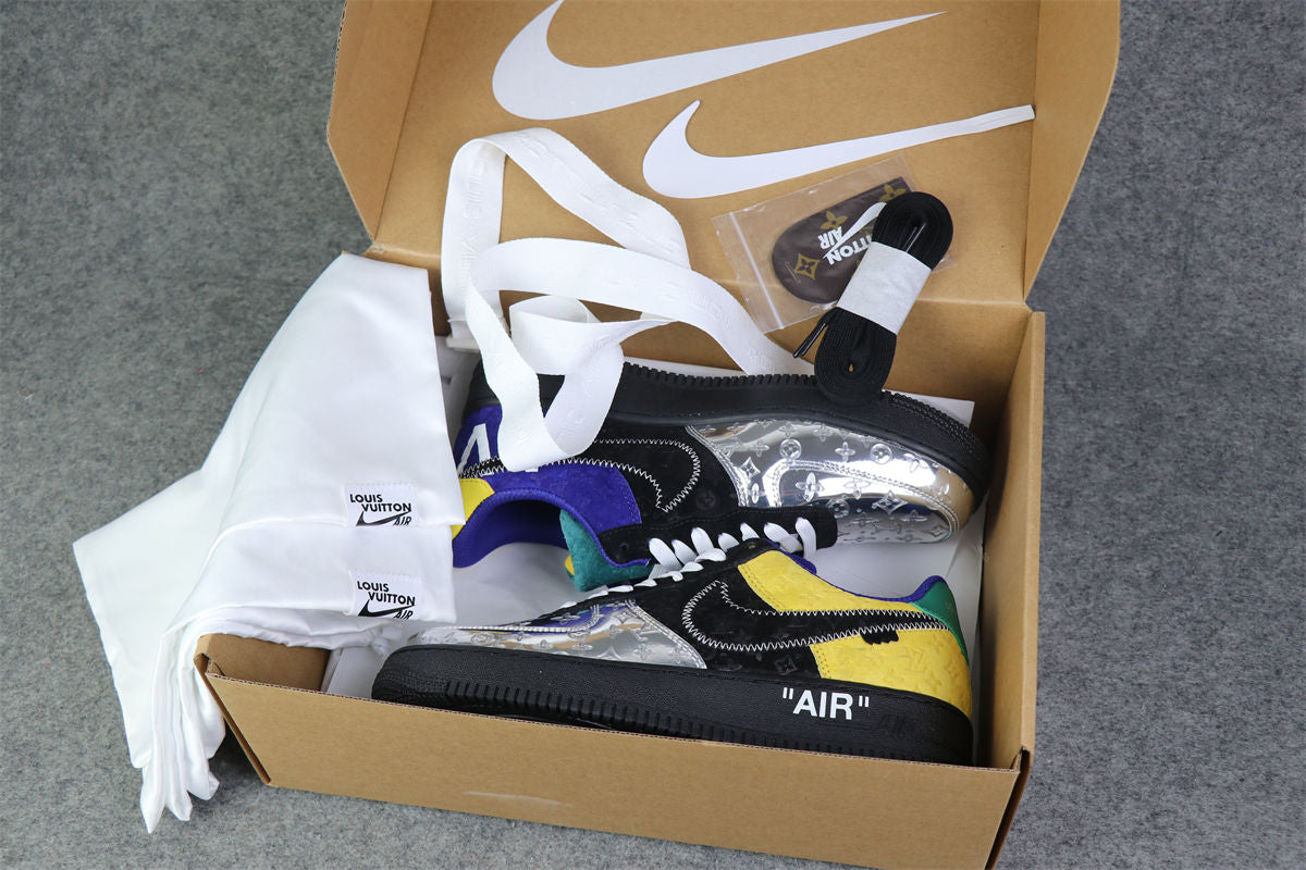 LV x Air Force 1 Low 'Multi-Color Patchwork'