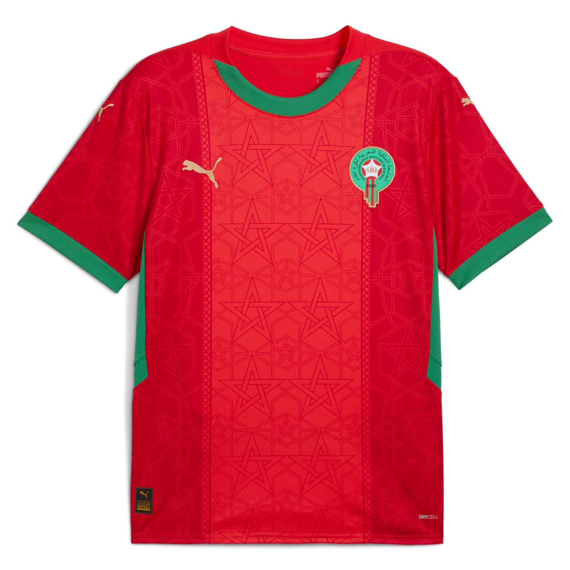 Morocco Home Shirt 2025 Custom Soccer Shirt - Red