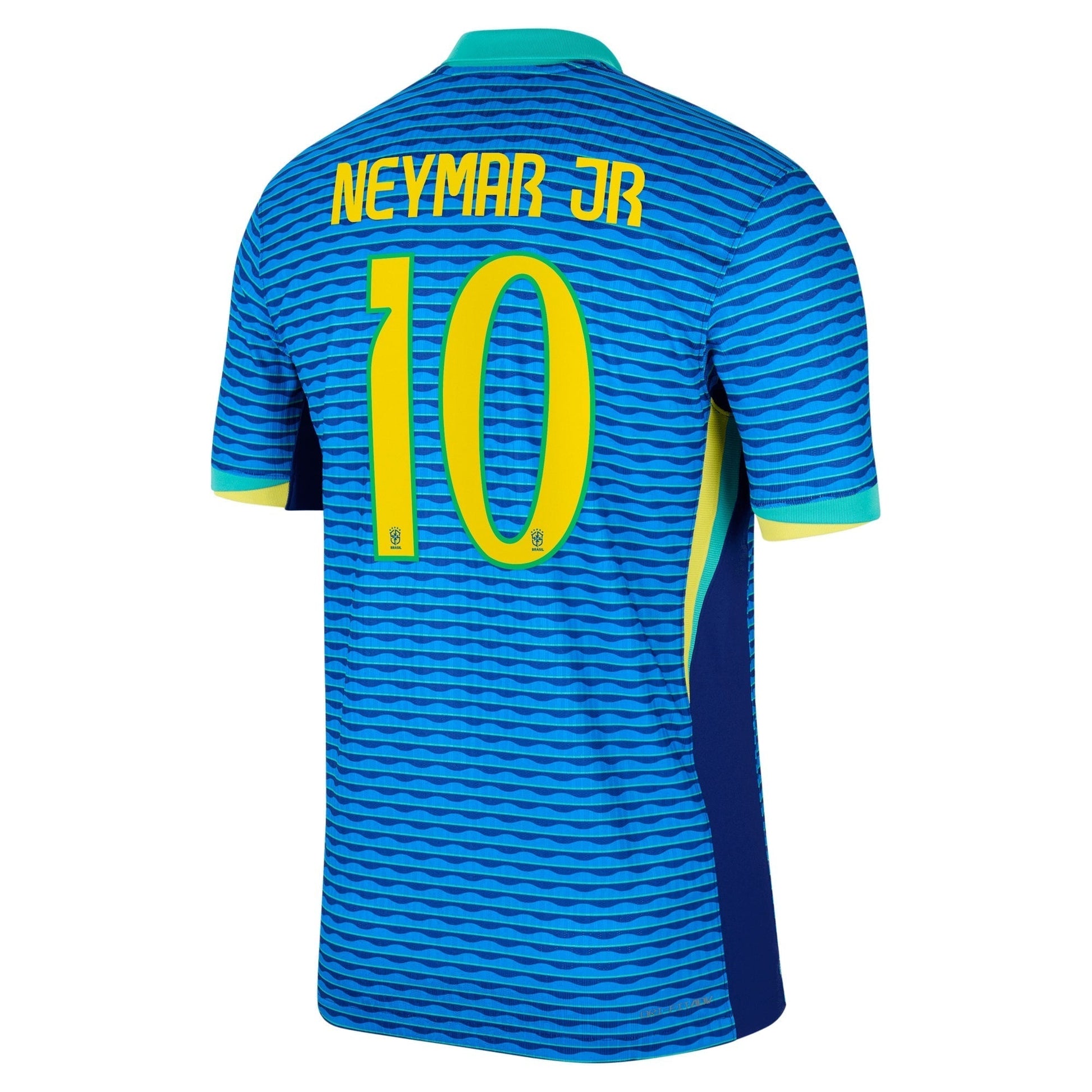 Neymar Jr. Brazil National Team 2024 Away Match Player Soccer Shirt – Blue