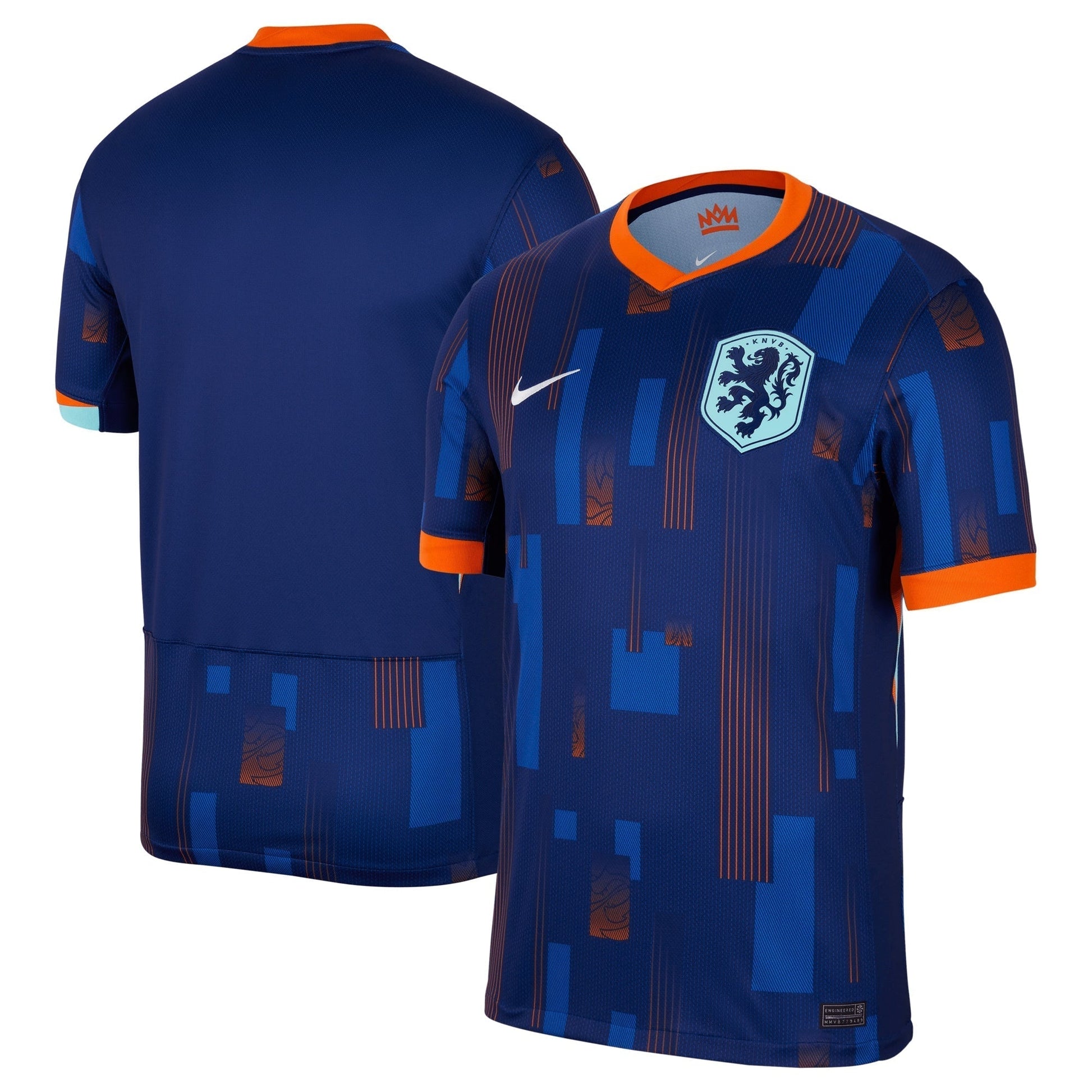 Netherlands National Team 2024 Away Customized Soccer Shirt - Blue