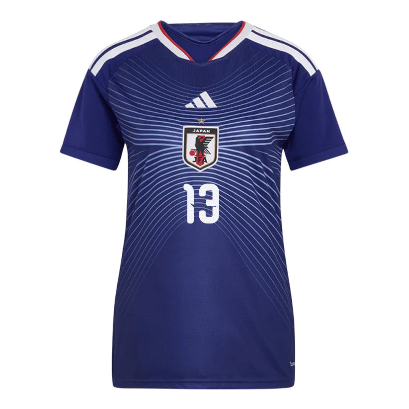 Keito Nakamura 13 Japan National Team 2026 Women's Home Soccer Jersey - Blue