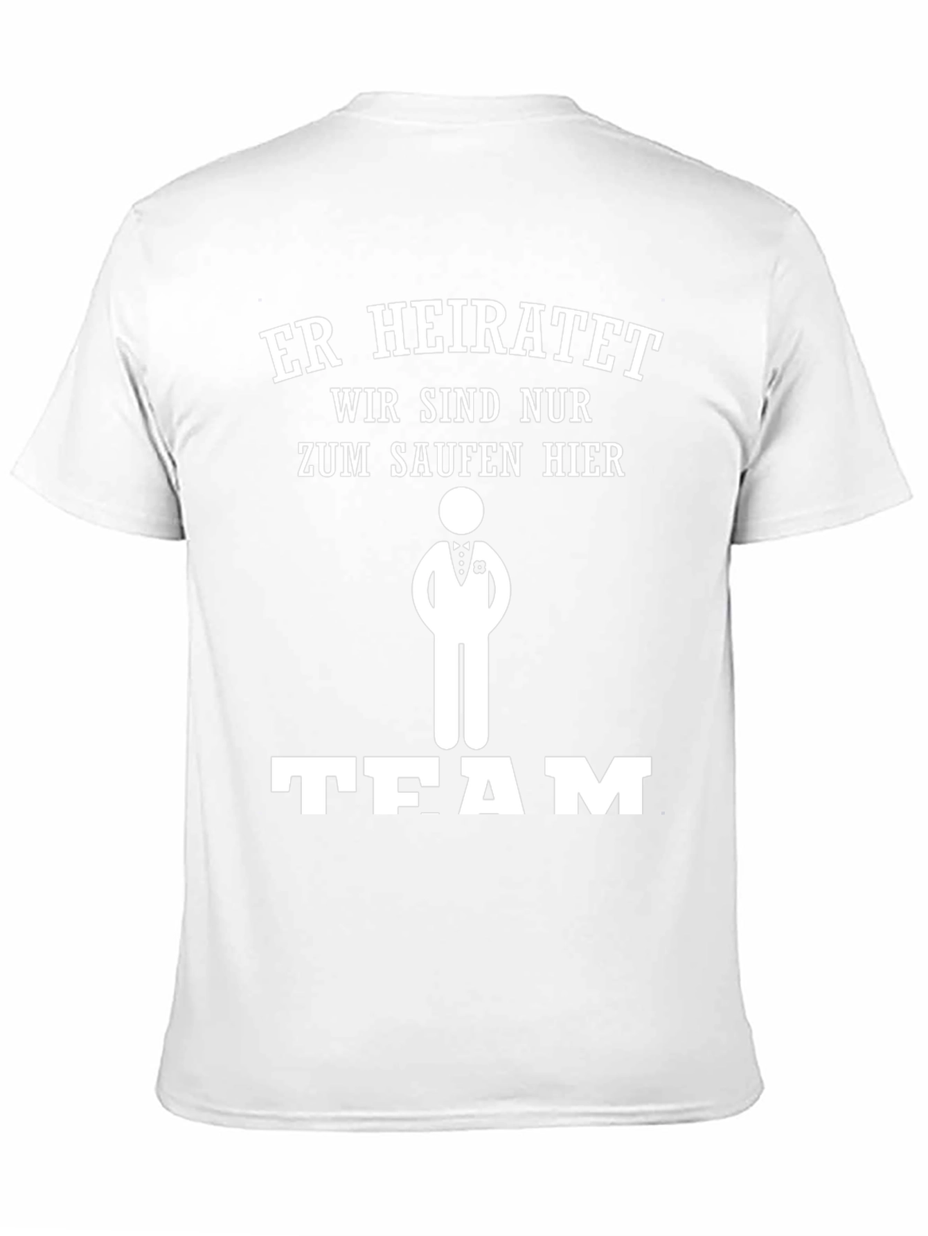 Groomsmen Team Drinking Black T-Shirt