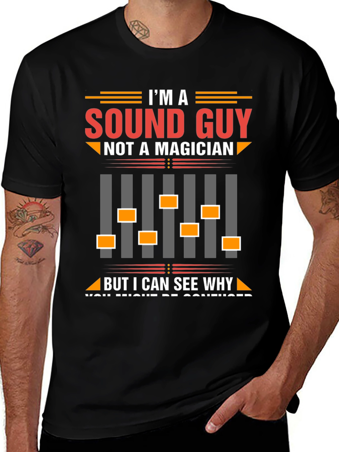 Sound Guy T-Shirt - Funny Audio Engineer Tee