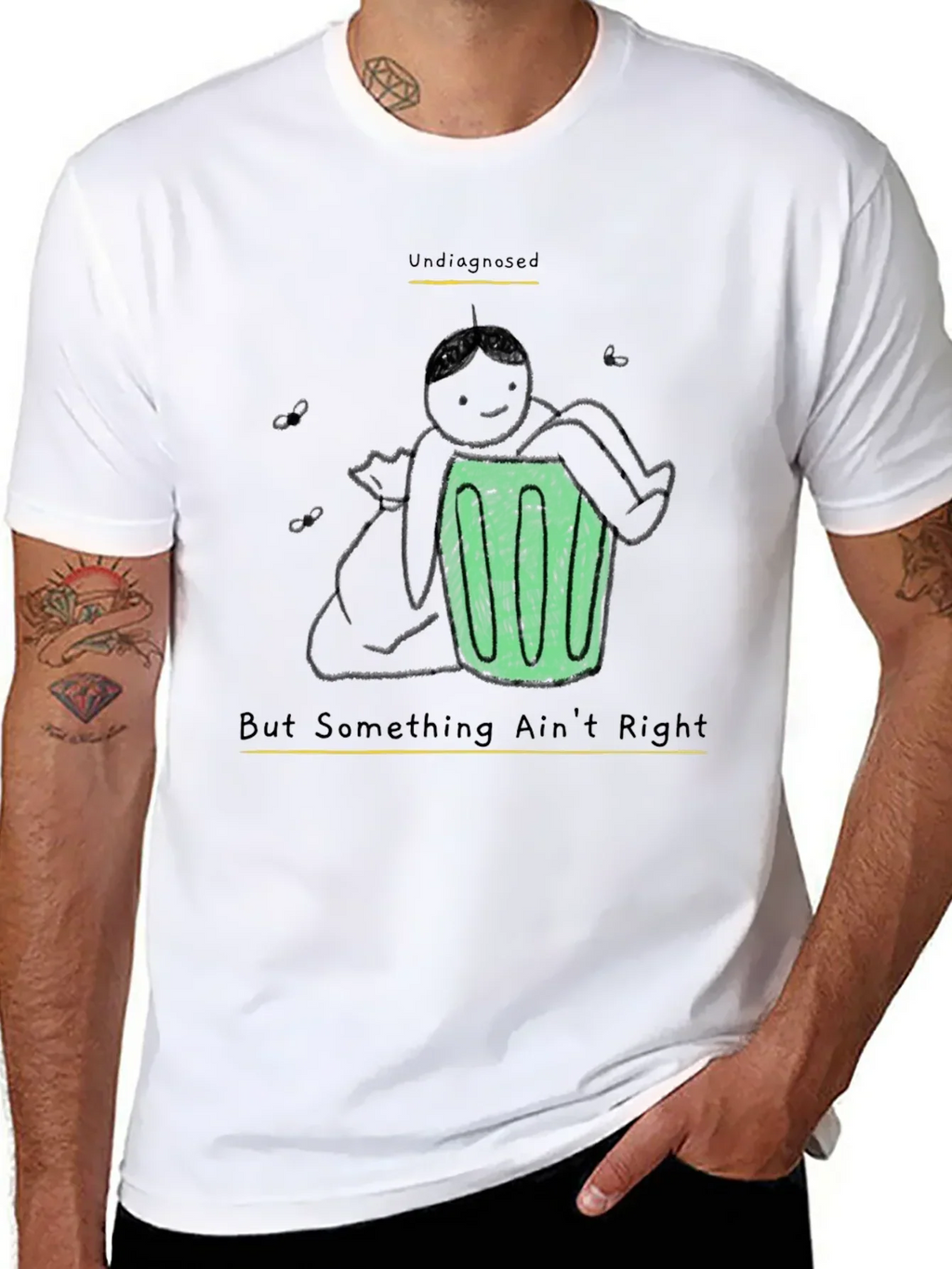 Undiagnosed Funny Graphic T-Shirt