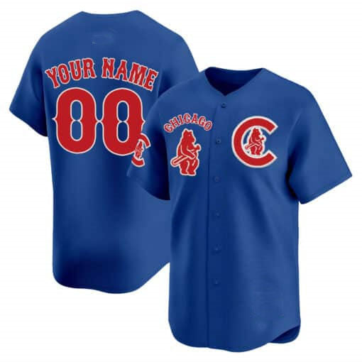 Chicago Cubs Special Vapor Premier Limited Custom Jersey V2  - Royal Baseball Jersey