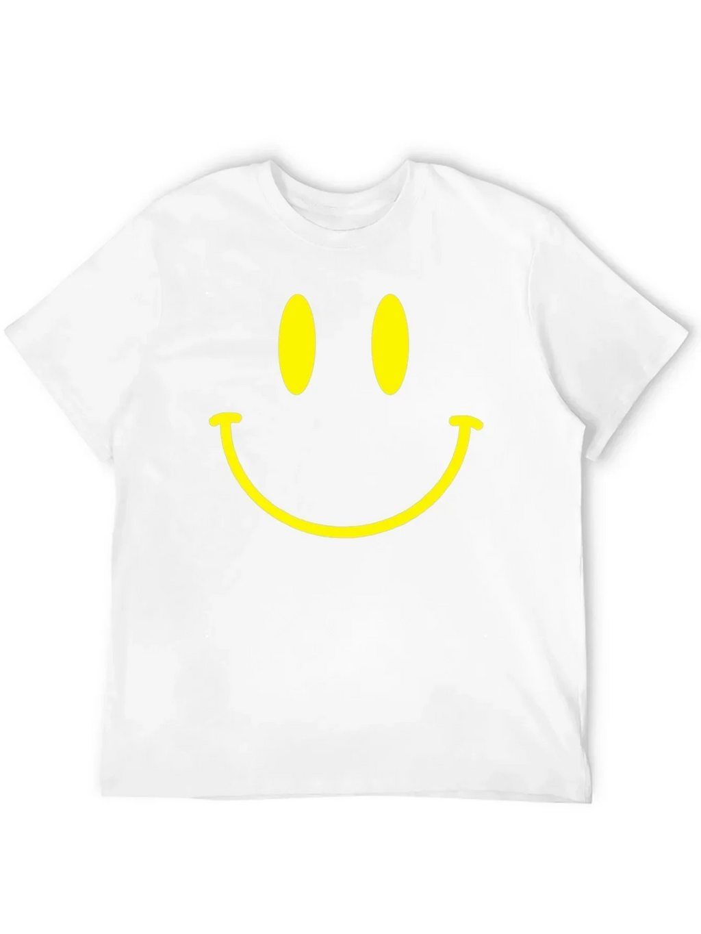 Smiley Face Graphic T-Shirt - Classic Happy Design