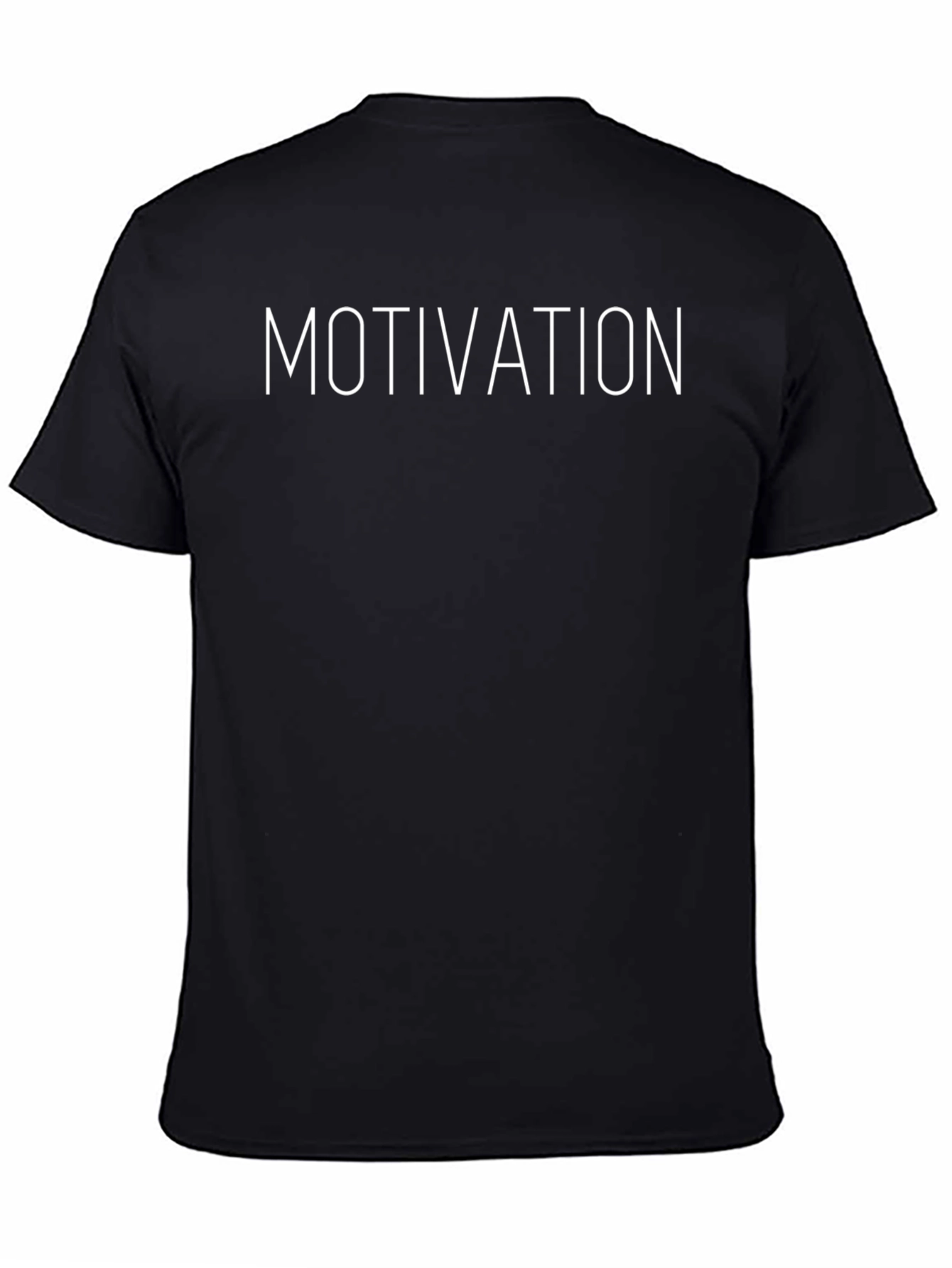 Motivation Black T-Shirt