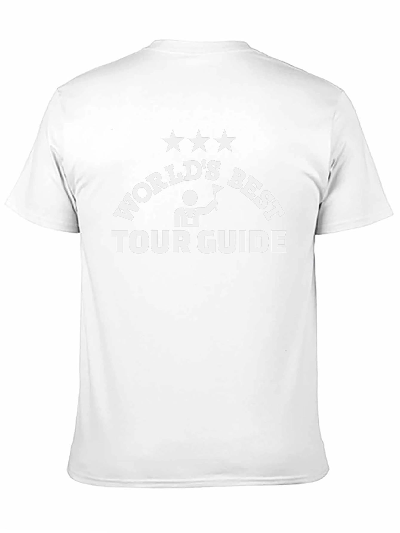 Worlds Best Tour Guide T-Shirt - Black Graphic Tee