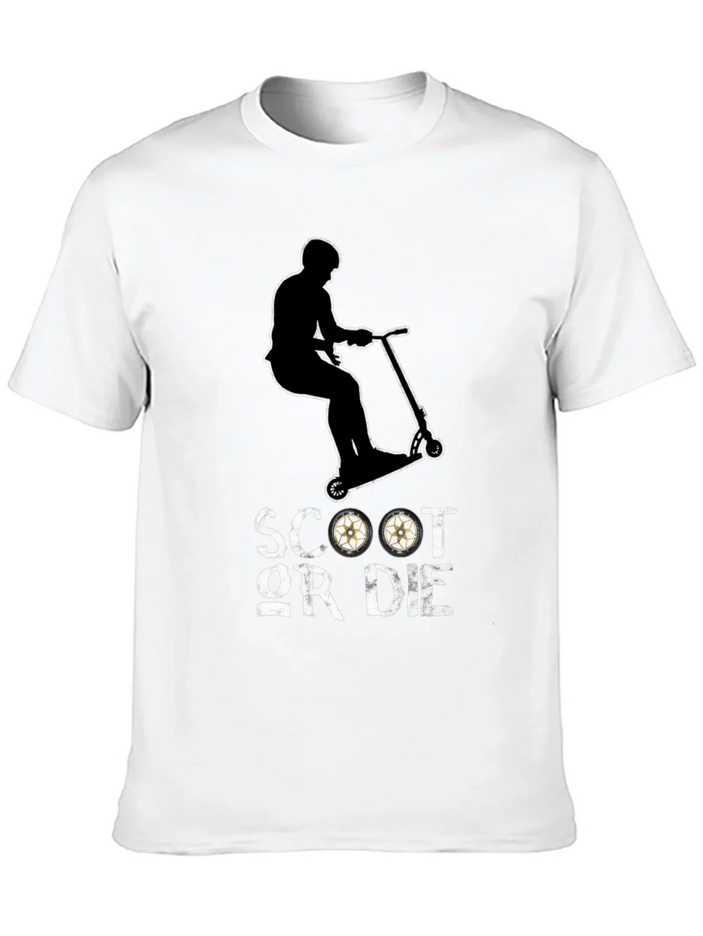 Scoot Or Die Graphic T-Shirt