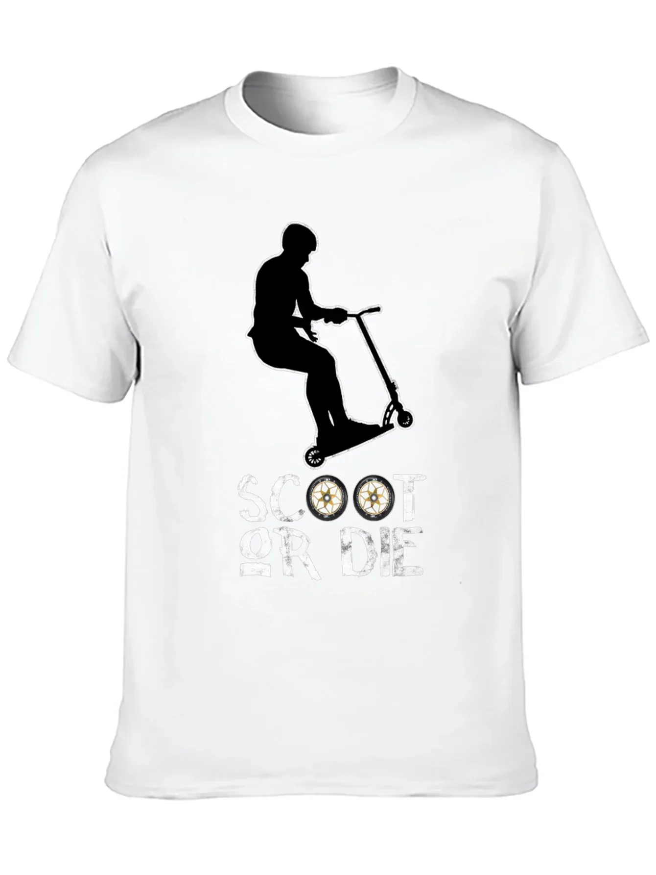 Scoot Or Die Graphic T-Shirt
