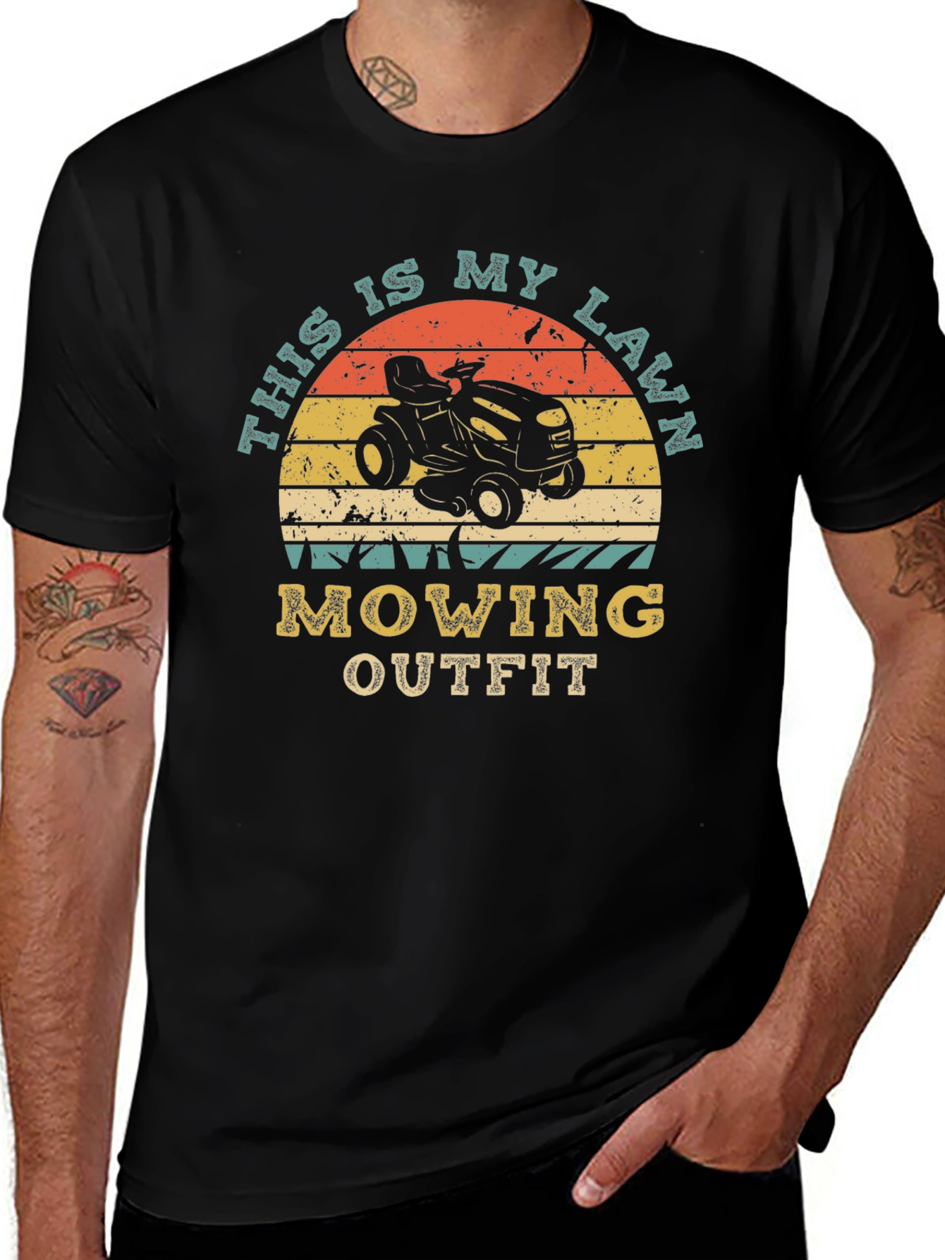 This Is My Lawn Mowing Outfit T-Shirt