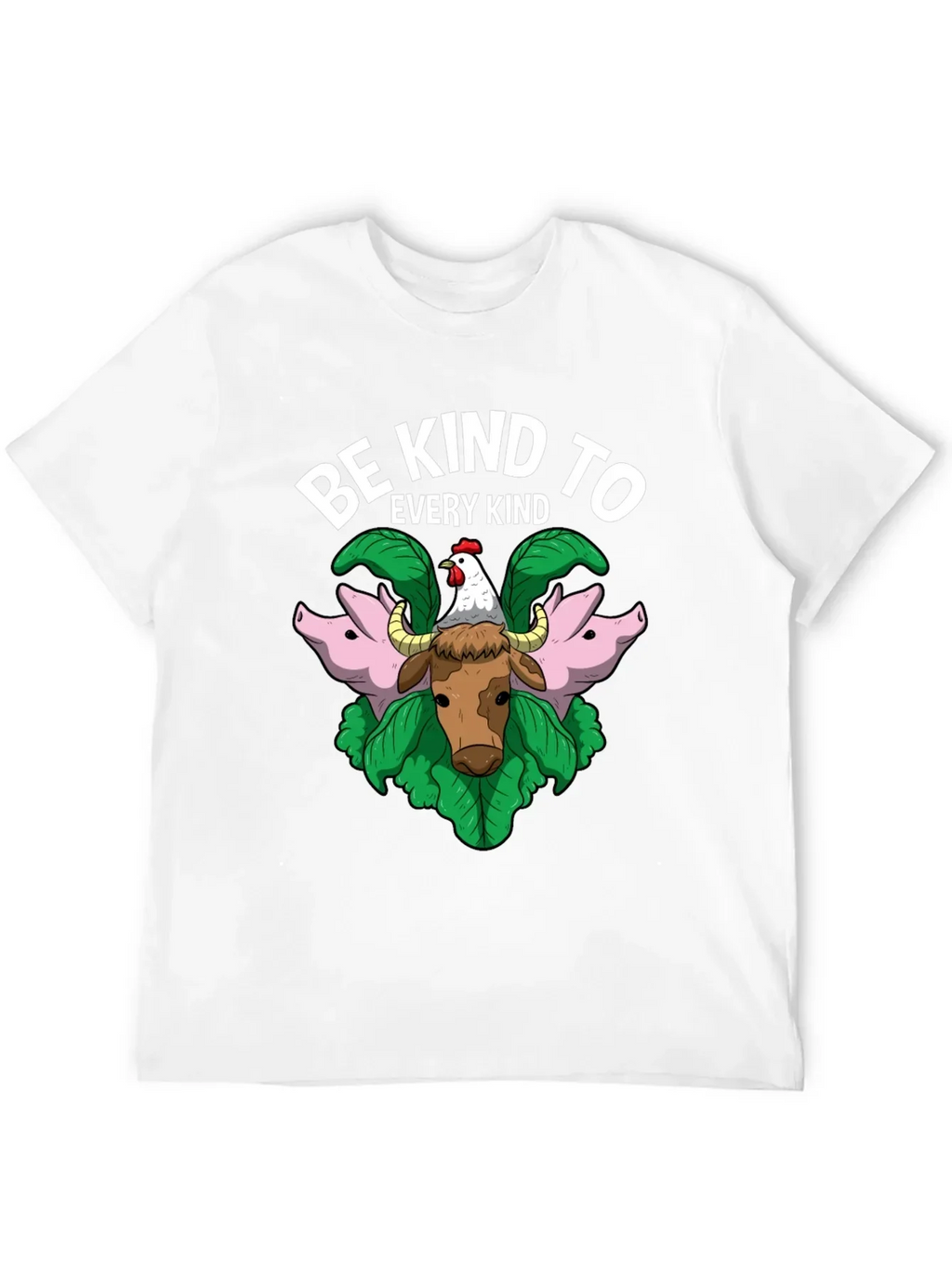 Be Kind to Every Kind Animal Graphic T-Shirt