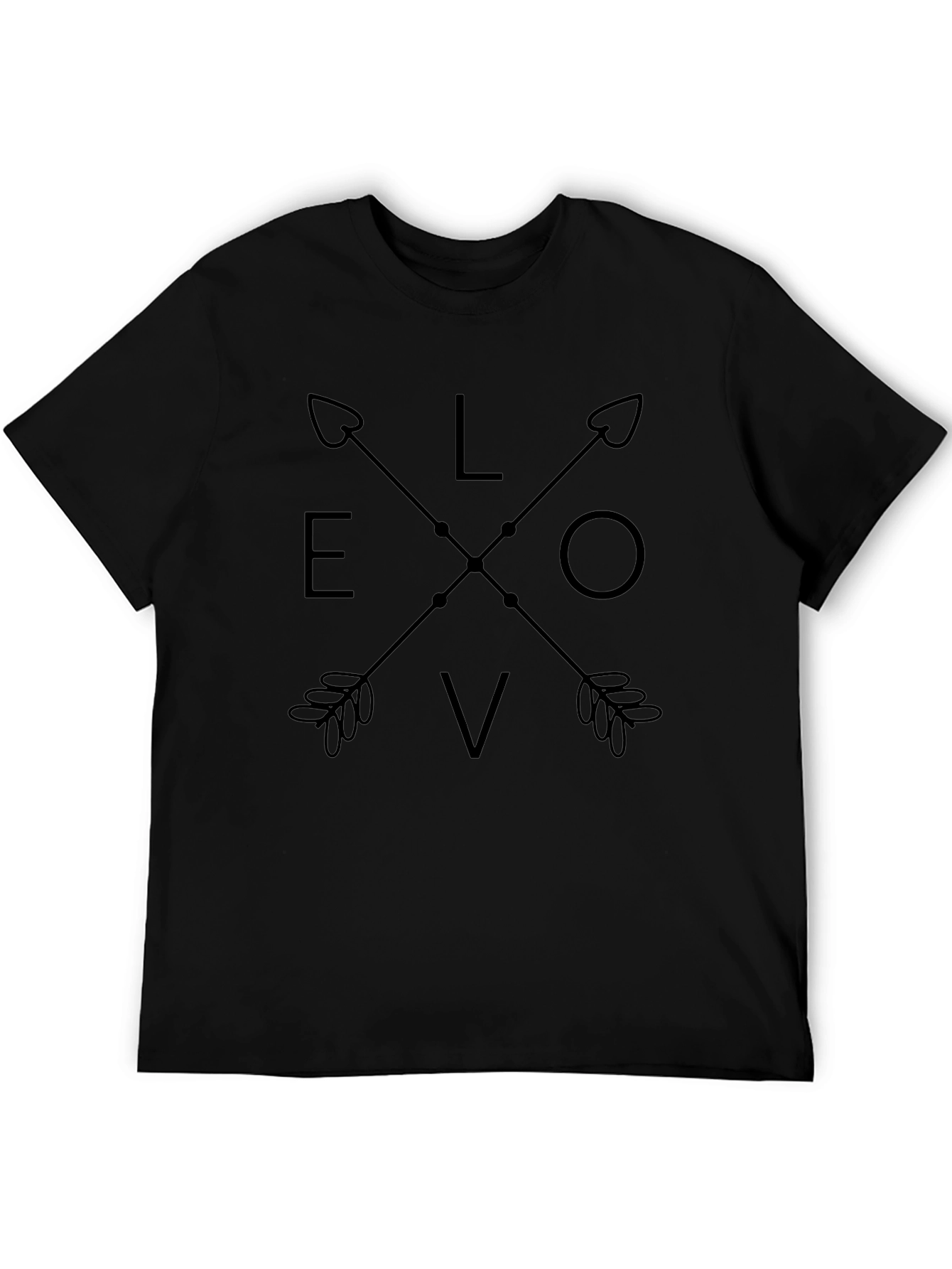 Love Arrow Graphic Tee - Trendy Casual Top