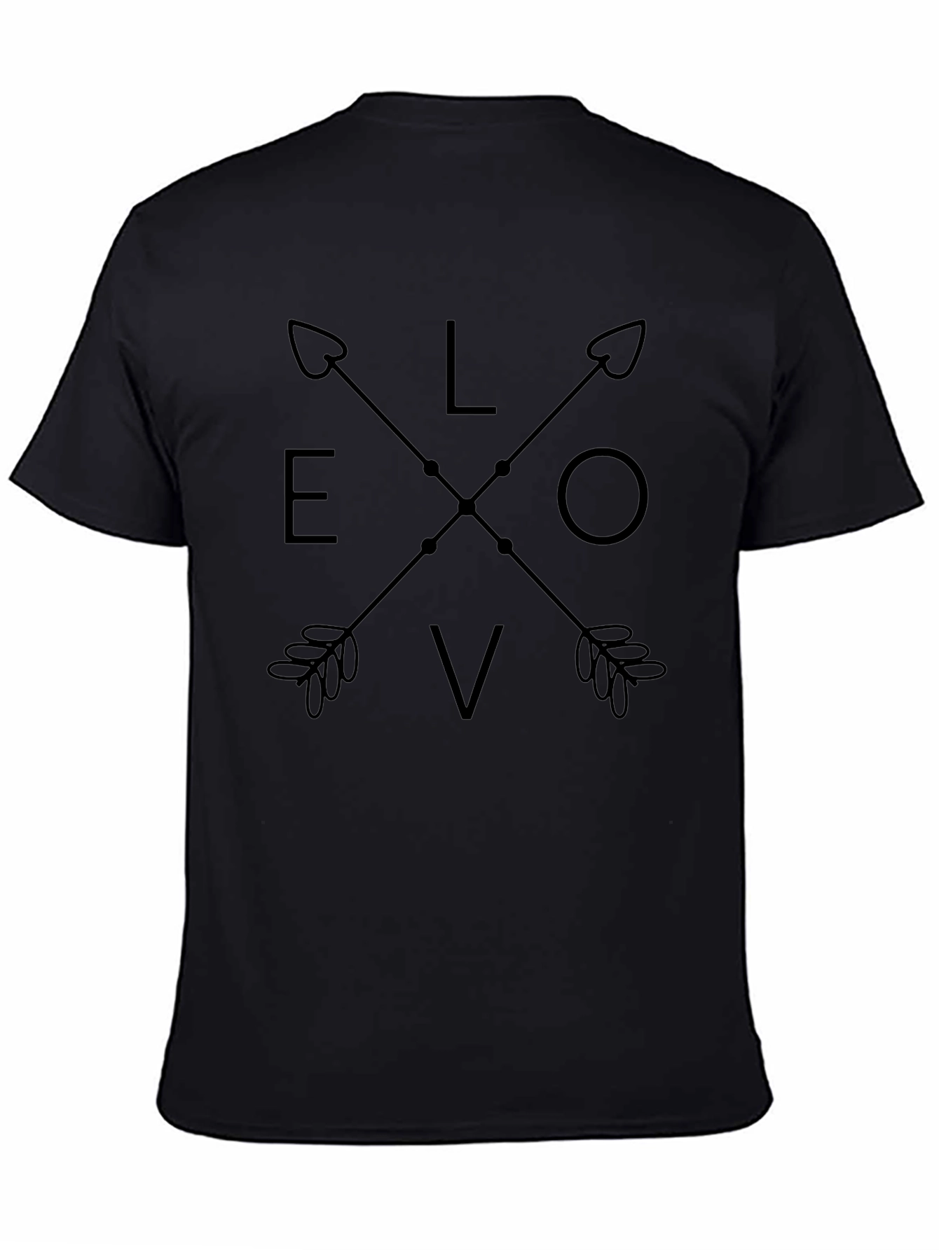 Love Arrow Graphic Tee - Trendy Casual Top